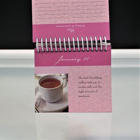 Friends Every Day Thoughts by Louis Webber Spiral Book Desk Top - Picture 7 of 8